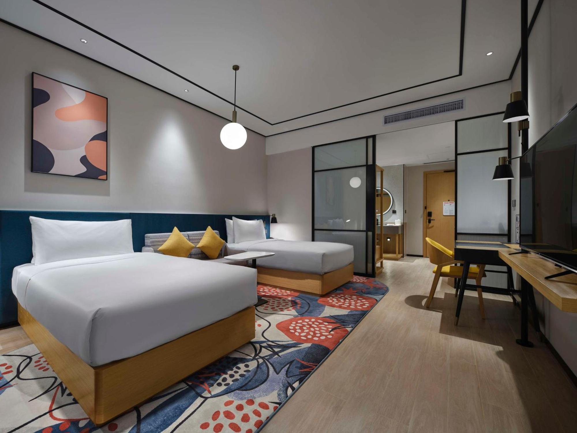 Hilton Garden Inn Tianjin Huayuan Exterior foto